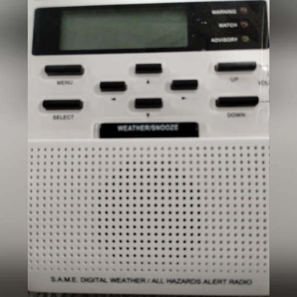 MIDLAND SAME All Hazards Weather Alert Radio Warning NOAA Alarm WR-100 - Picture 4 of 6